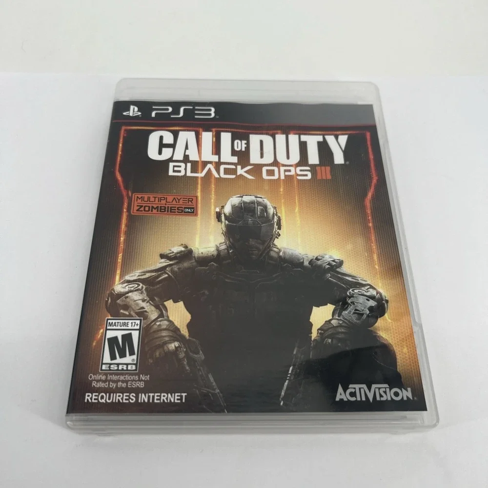 Call of Duty: Black Ops III 3 PS3 (Sony PlayStation 3) Complete Tested Working